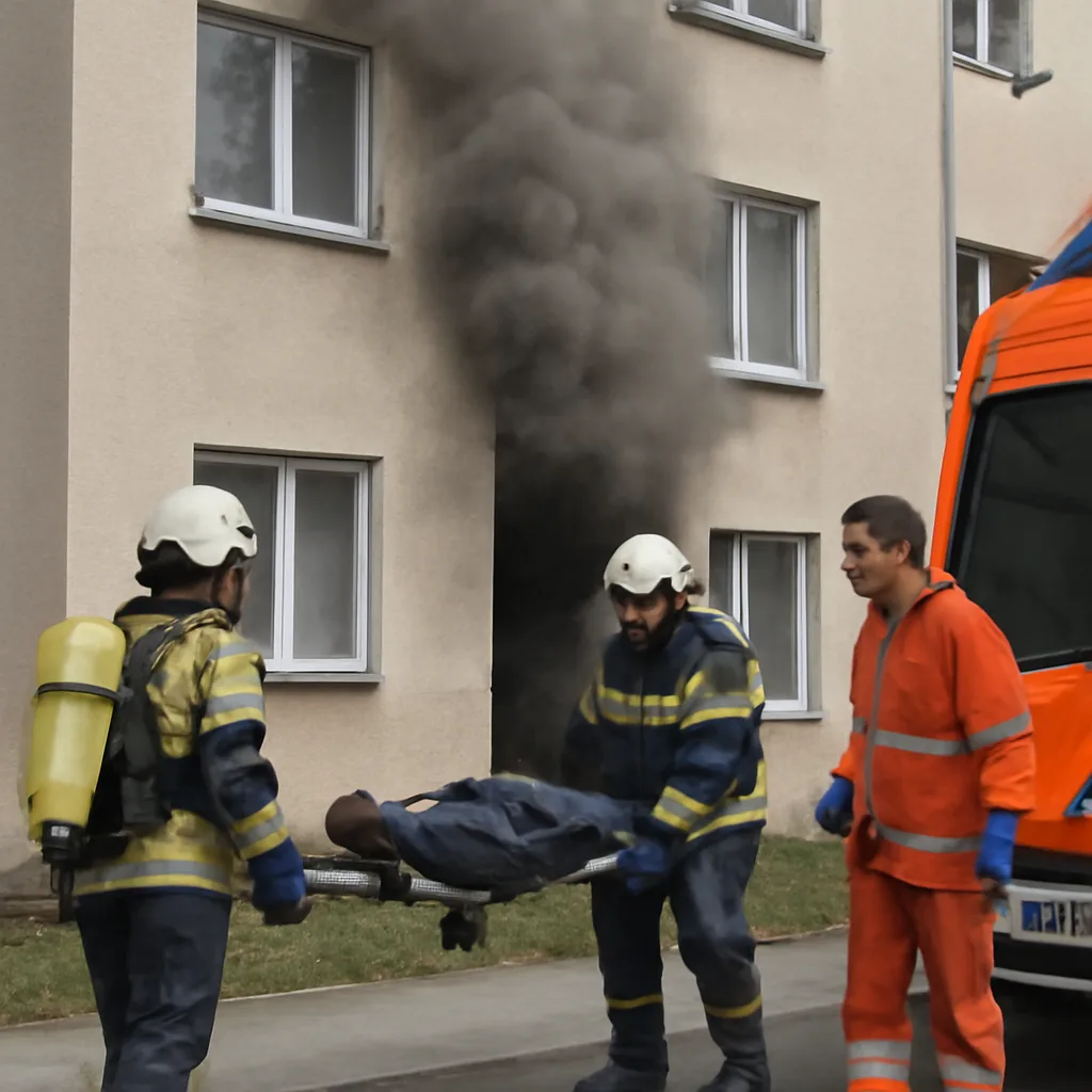 Kellerbrand in Treptow-Köpenick hinterlässt drei Schwerverletzte