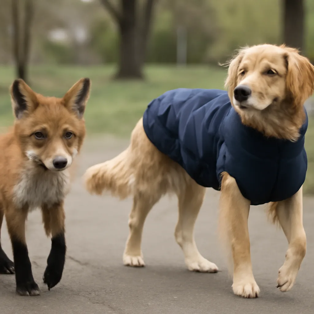 Fuchs in Reinickendorf: Hunde tragen jetzt Schutzkleidung