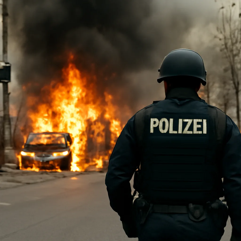 Explosionen und Brände: Polizeieinsätze in Berlin