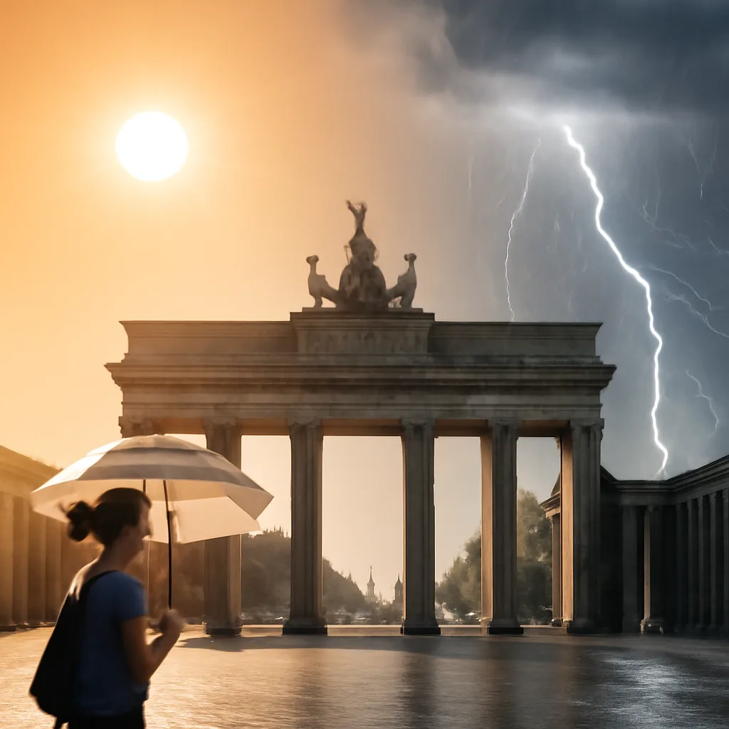 Hitzewelle und Gewitter in Berlin – Warnungen ausgegeben