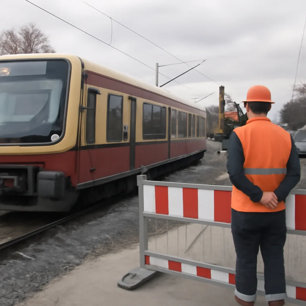 Bauarbeiten stören S-Bahnverkehr – Ringbahn bis Montag gesperrt