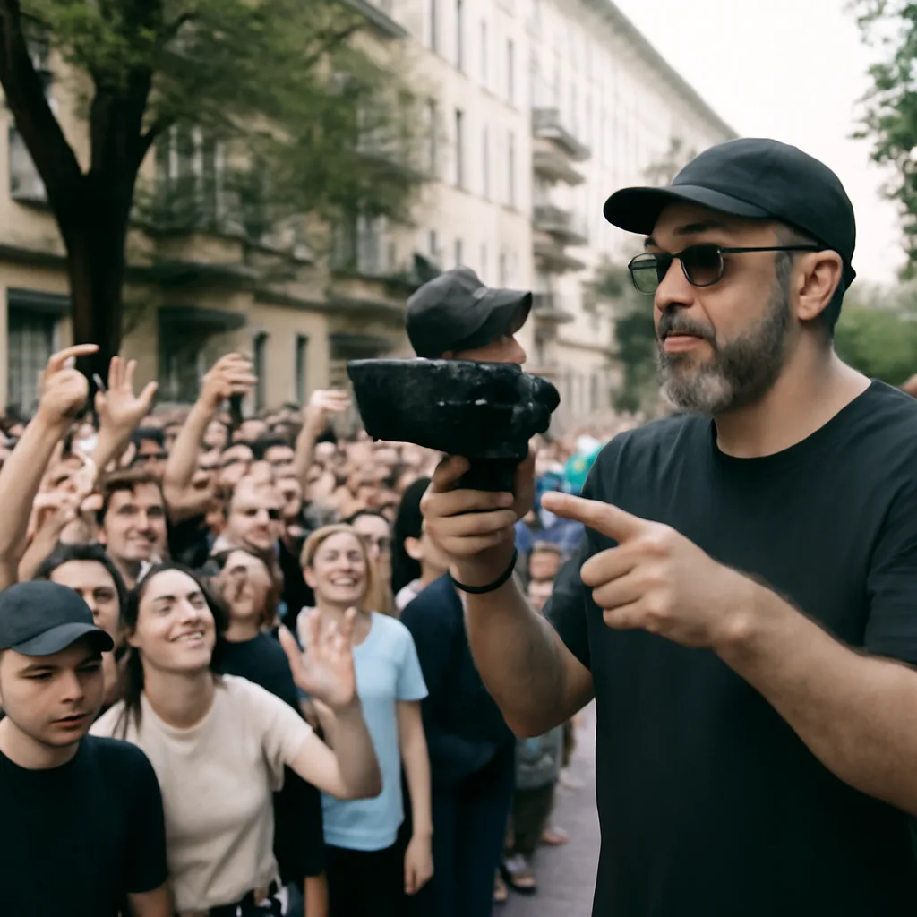 Sido lädt Fans zum Videodreh in Friedrichshain ein