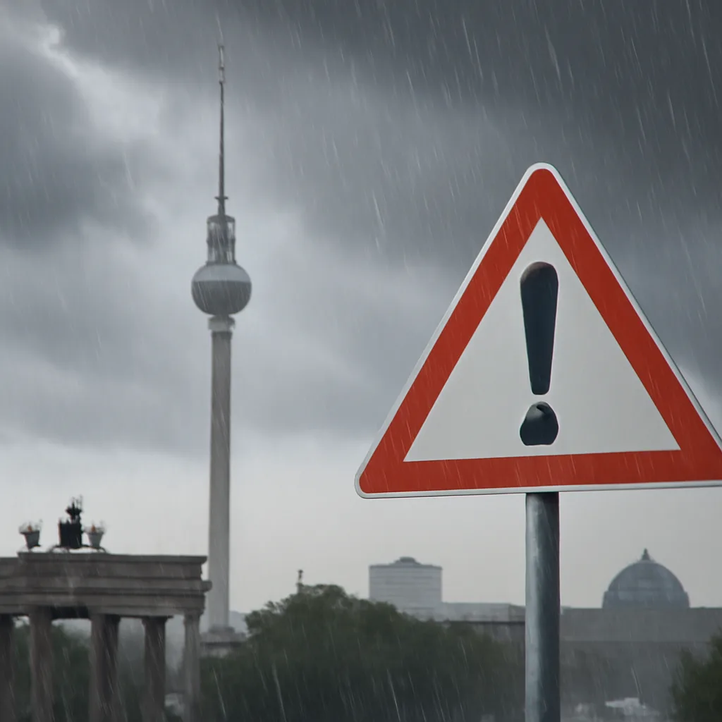 Sturmwarnung für Berlin: Unangenehmes Wetter am Freitag erwartet