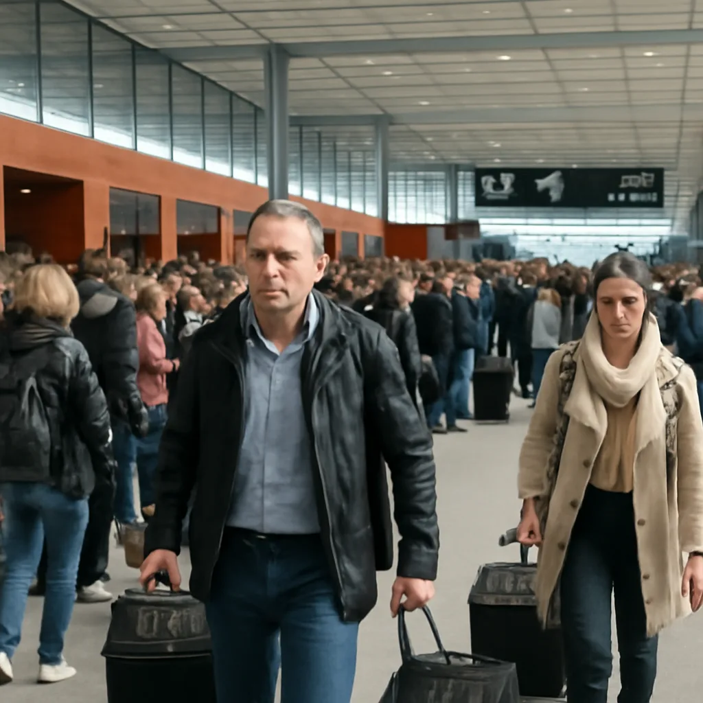 Starker Andrang am BER: 90.000 Reisende am Sonntag erwartet