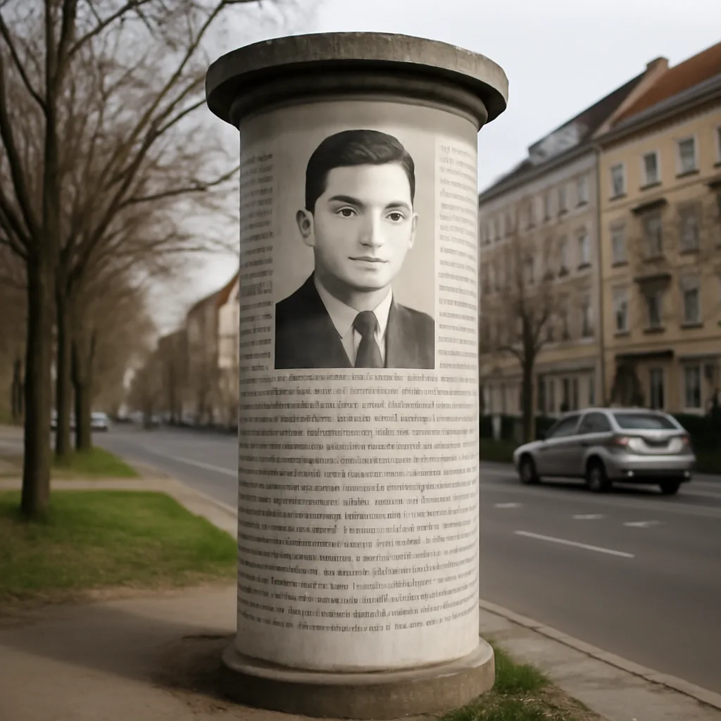 Litfaßsäulen in Pankow ehren NS-Opfer, darunter Hans Rosenthals Bruder