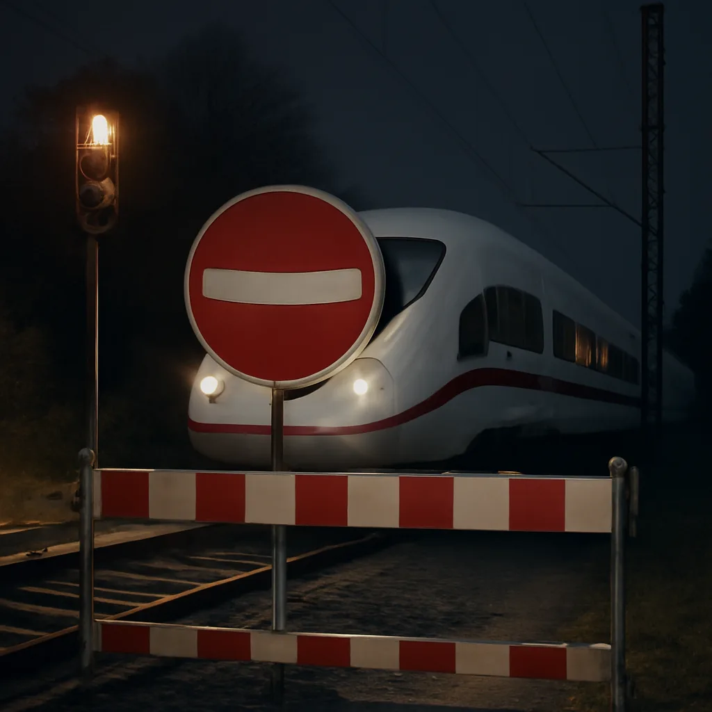 Nächtliche Sperrungen auf der Bahnstrecke Berlin–Hamburg