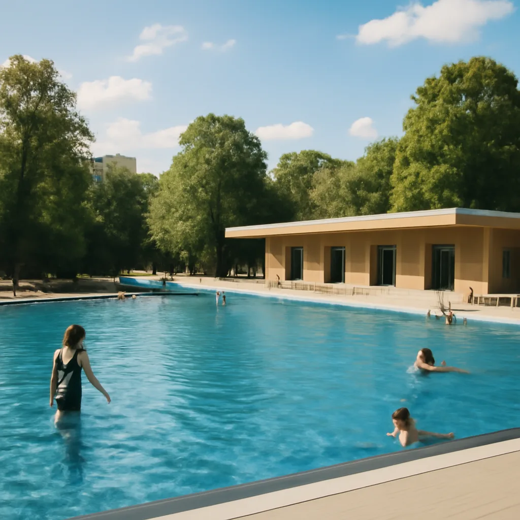 Erfrischende Oase in Berlin: Neues Freibad begeistert Besucher