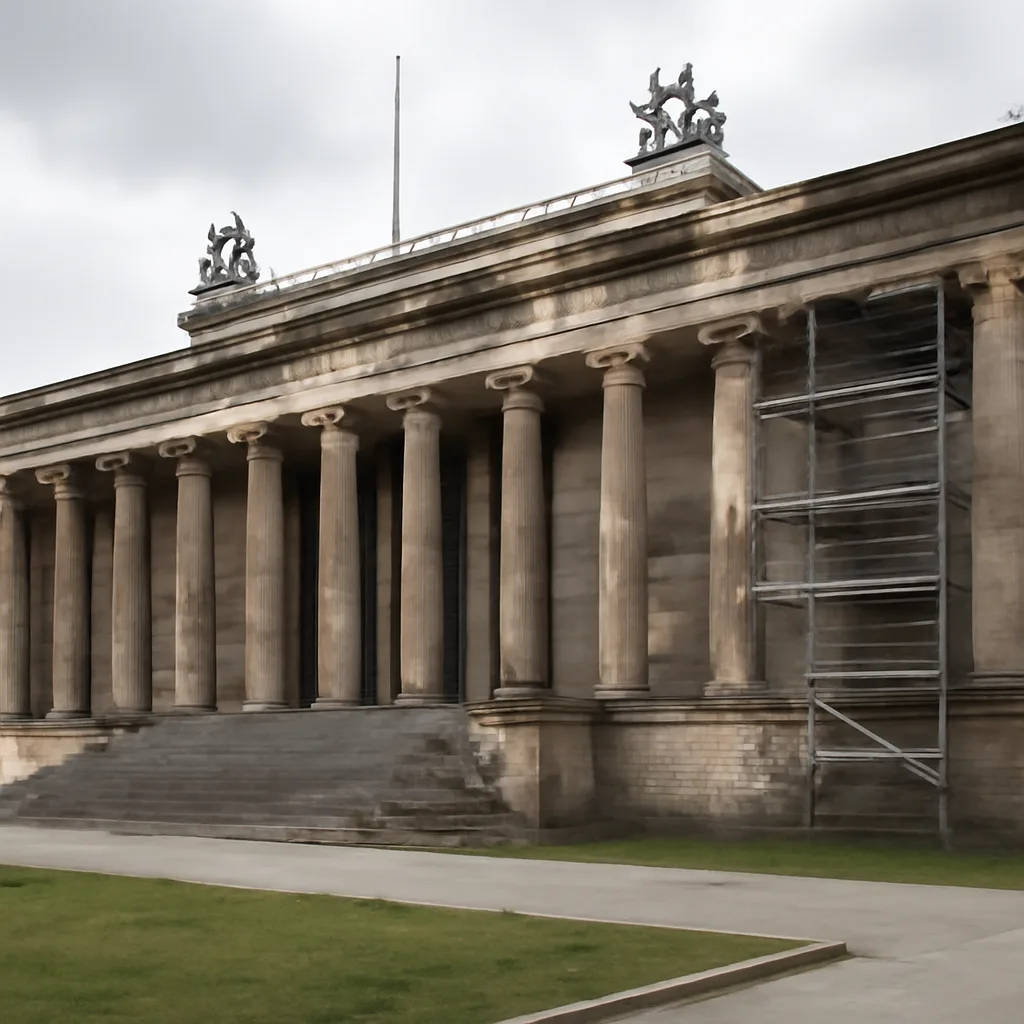 Altes Museum in Berlin benötigt dringend Renovierung