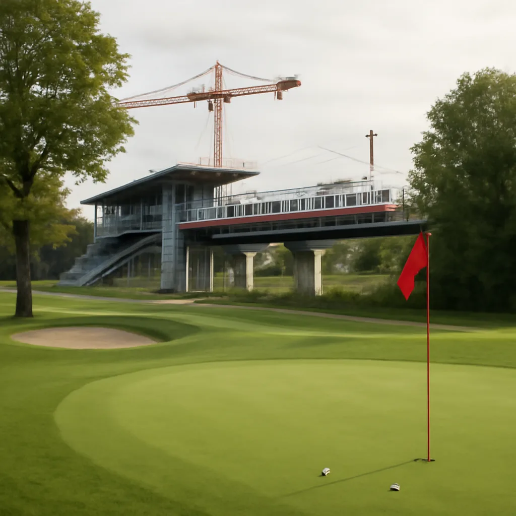 Zukunft des Golfplatzes in Pankow: Bahnhofsprojekt in Sicht