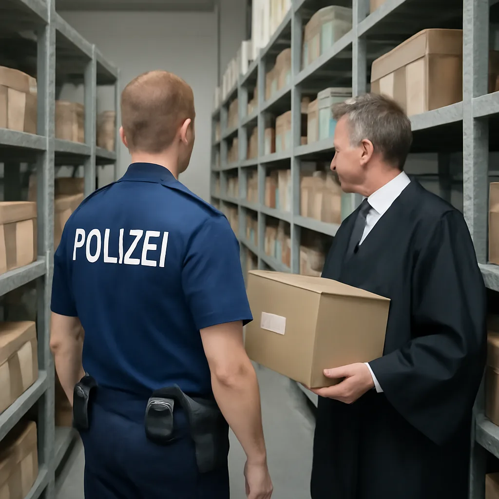 Neue Asservatenstelle in Berlin: Polizei und Justiz kooperieren