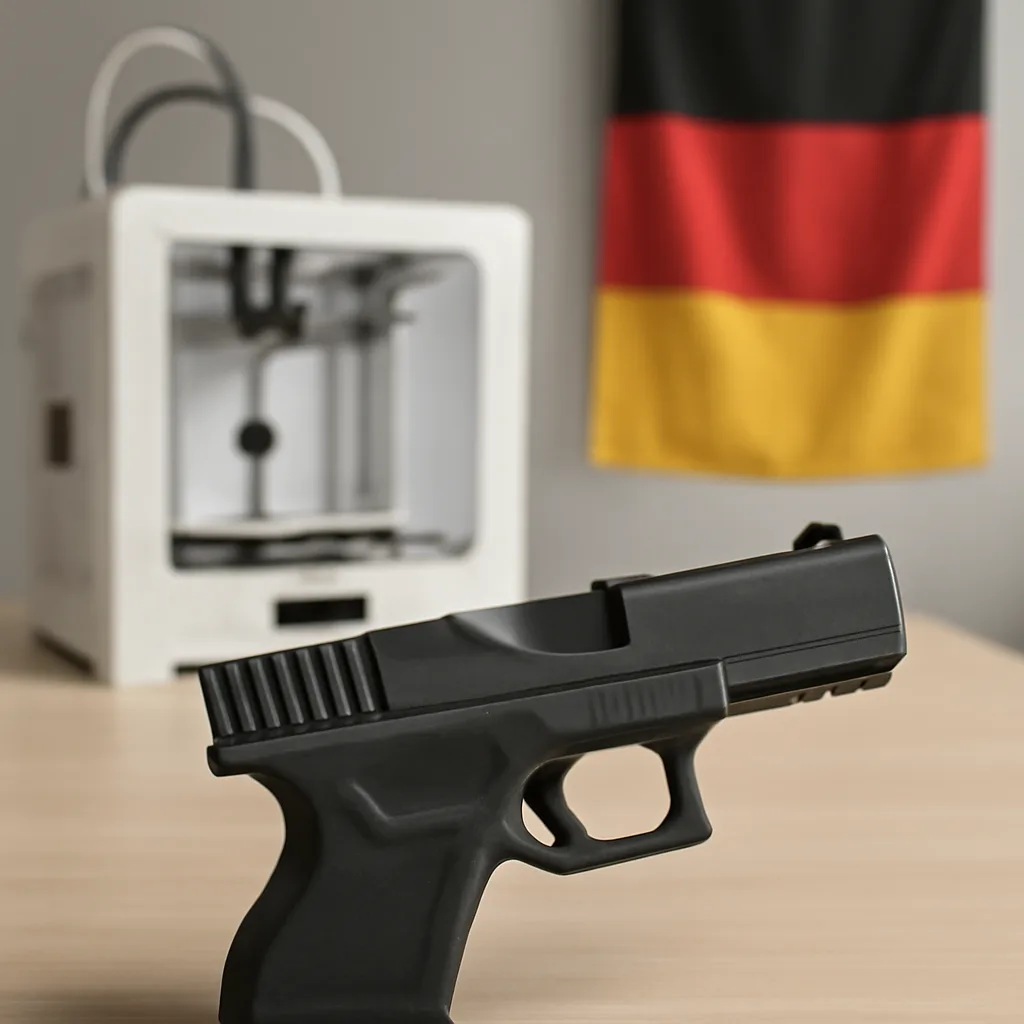 Berlin alarmiert: Zunahme von 3D-gedruckten Waffen