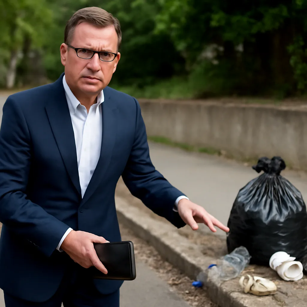 CDU-Kandidat Evers fordert härtere Strafen gegen Müllsünder