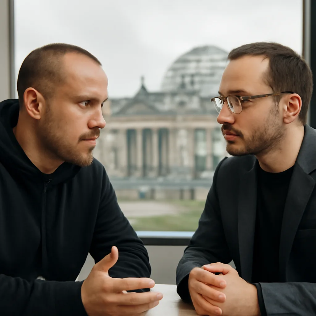 Danger Dan und Igor Levit diskutieren rechten Terror in Berlin