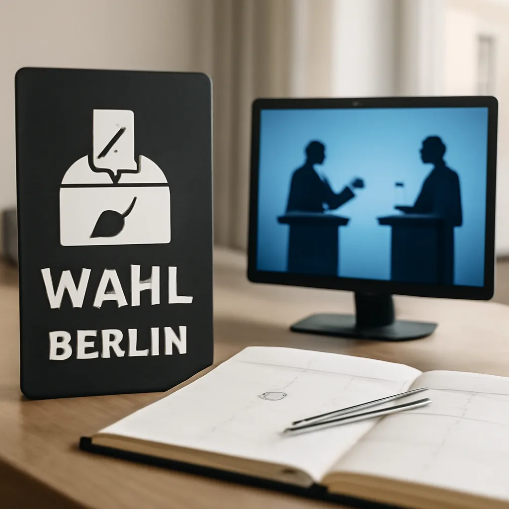 Berlin-Wahl 2026: Wichtige Termine und TV-Debatten im Fokus