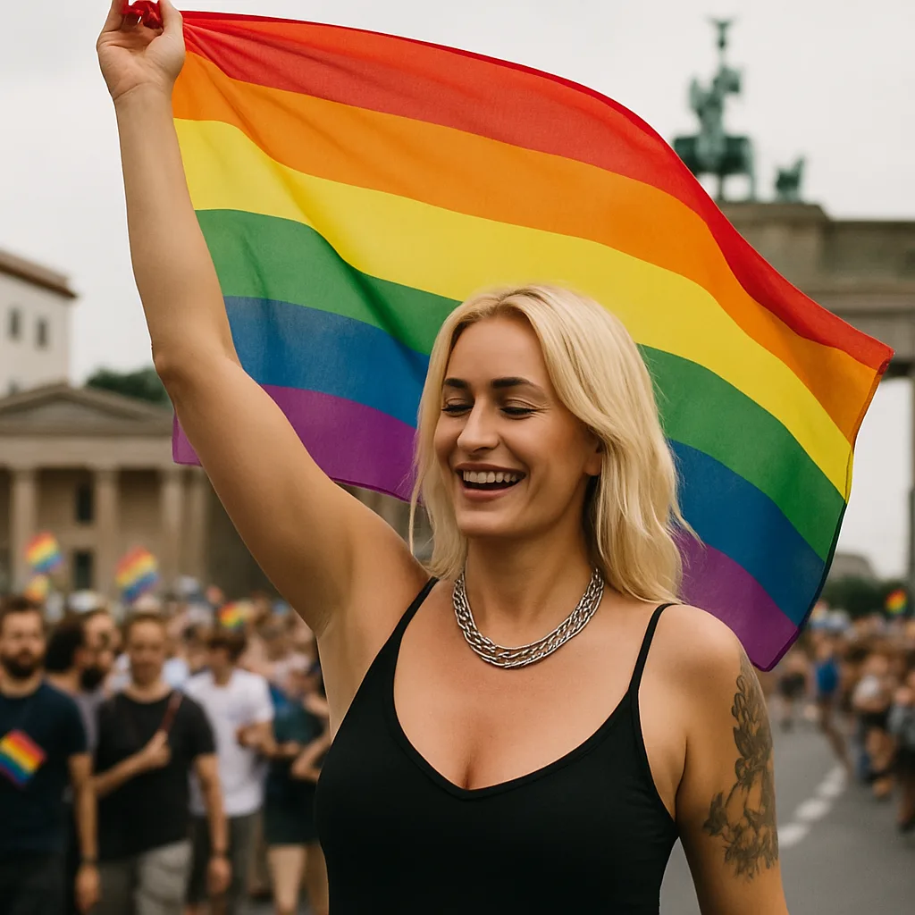 Sarah Connor überrascht beim Berliner CSD 2023