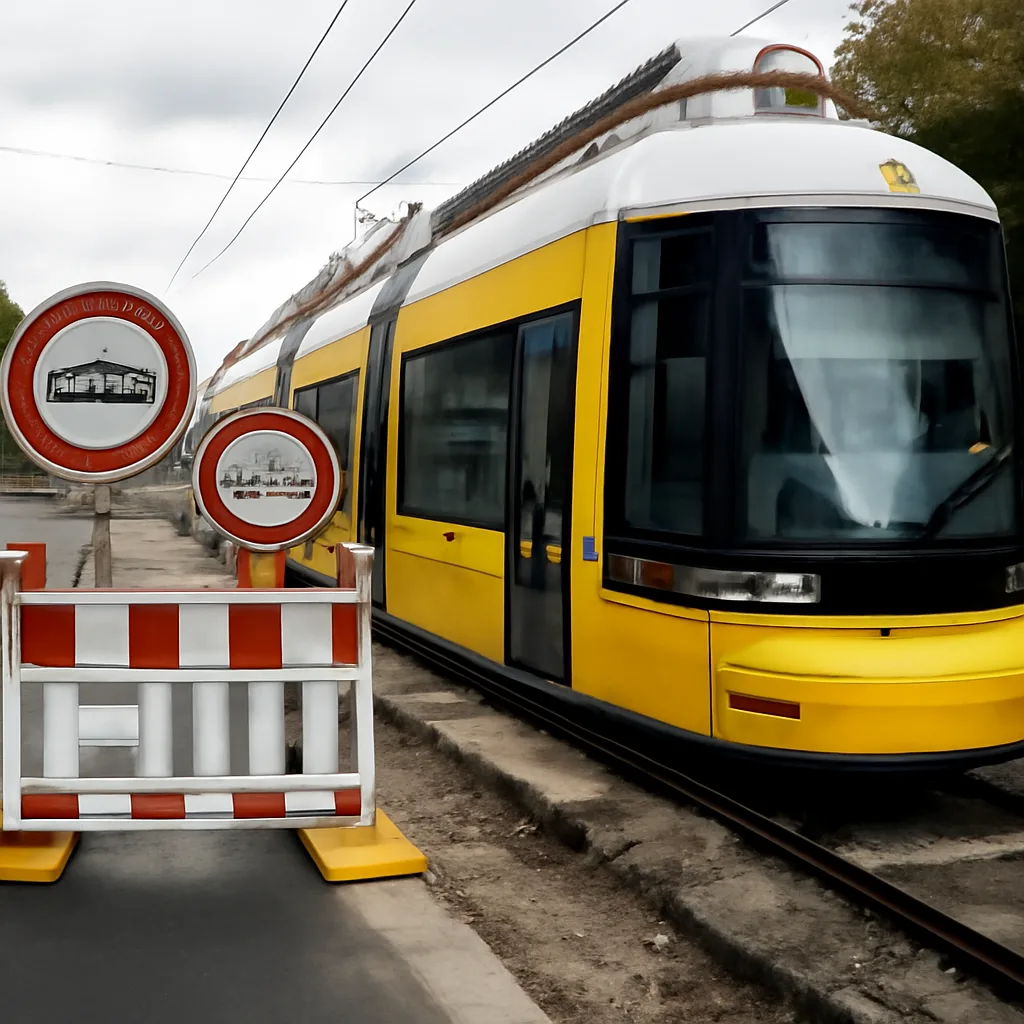 Einschränkungen bei Tramlinien im Berliner Osten bis Dezember