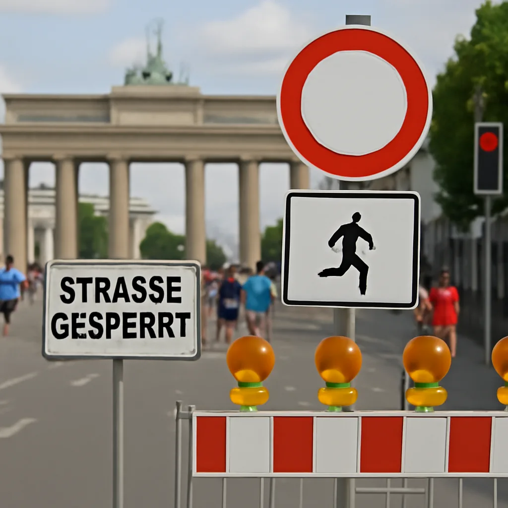 Berlin-Marathon 2026: Erste Straßensperrungen gestartet